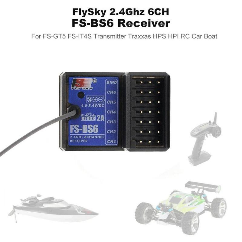 Rc Hobby Car - Flysky FS-BS6 レシーバー 2.4Ghz 6CH AFHDS