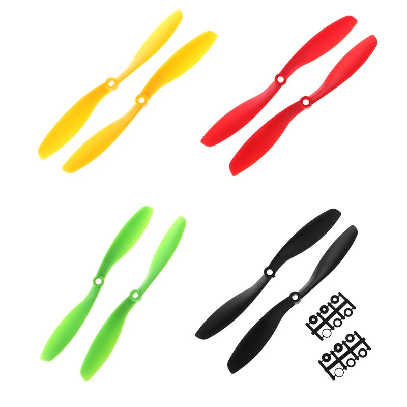 Rc Plane Hobby Zone - 2 個のプラスチック 8045 プロップ CW CCW