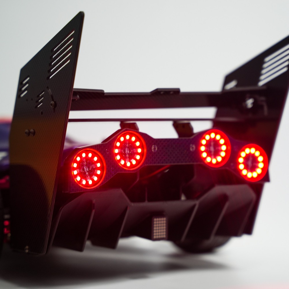 Rc Hobby Light - RC LEDテールライト カスタムアップグレードアクセサリー 1/7 ARRMA F1用