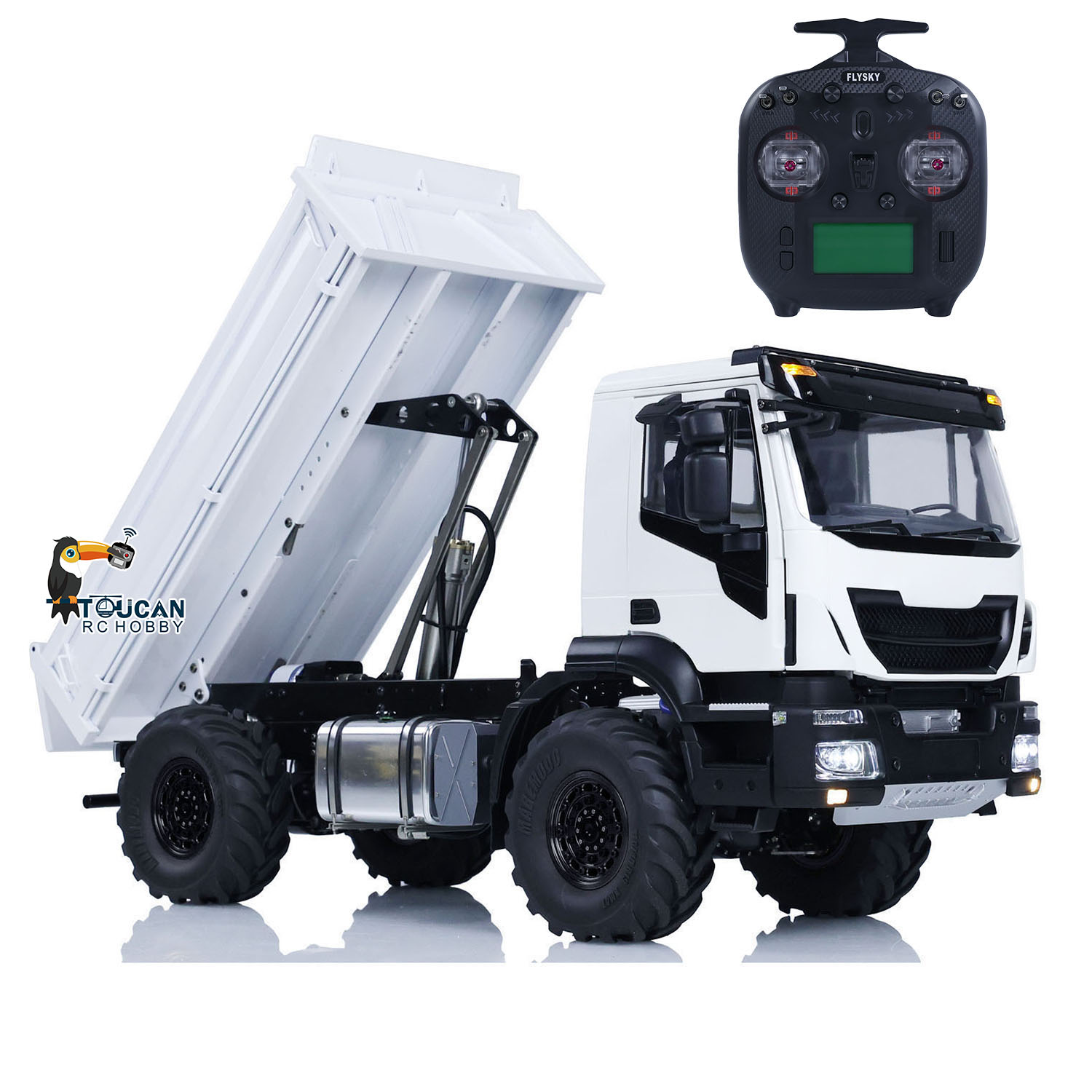 RC油圧式メタルダンプトラック 1/14 4x4 ラジコン  - Rc Hobby Light のレビューと価格