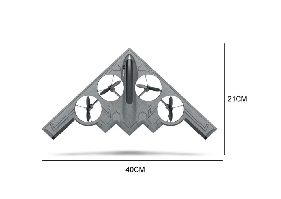 B2ファイターステルスbomber、wifi、fpv、480 - Rc Plane Hobby Zone のレビューと価格