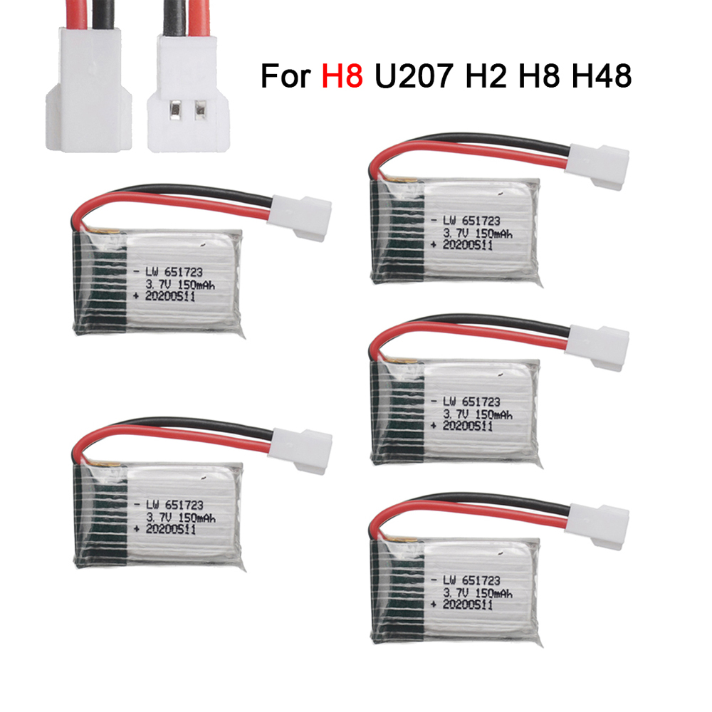 3.7v 150mahリポRCドローンバッテリー H2 H8 - Rc Hobby Helicopter のレビューと価格