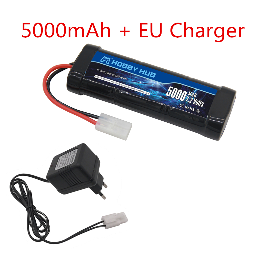 新しい 7.2V バッテリー 5000/6800mAh Ni - Rc Hobby Boat のレビューと価格