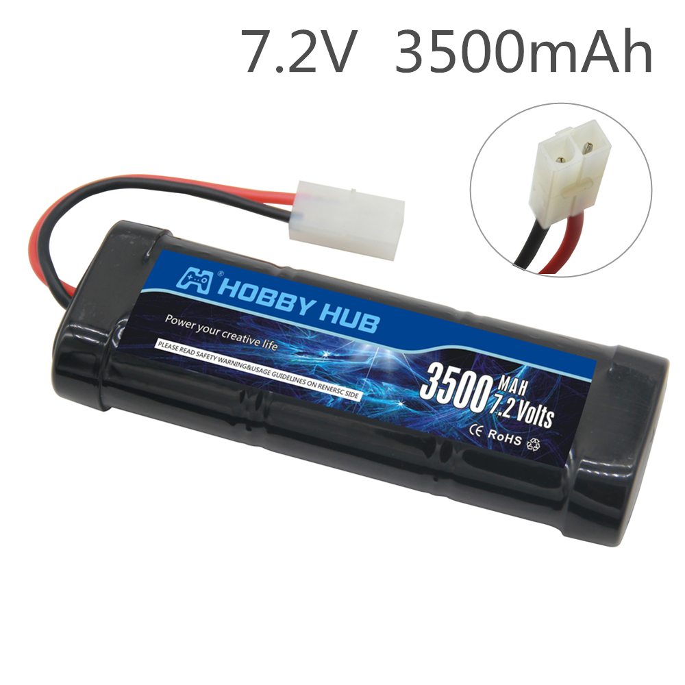 新しい 7.2V バッテリー 5000/6800mAh Ni - Rc Hobby Boat のレビューと価格
