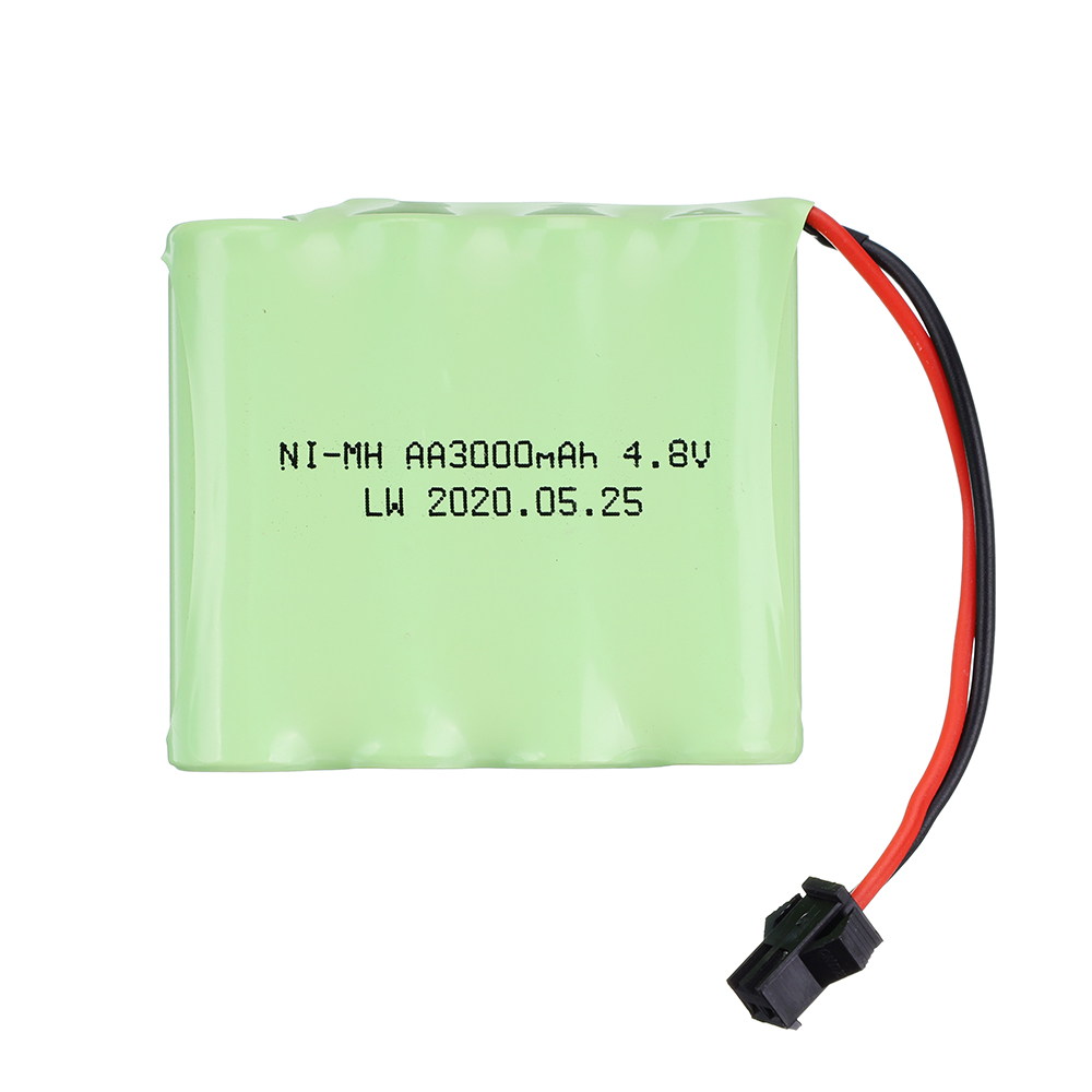 充電式 NiMH 4.8V 3000mAh バッテリーパック - Rc Hobby Boat のレビューと価格