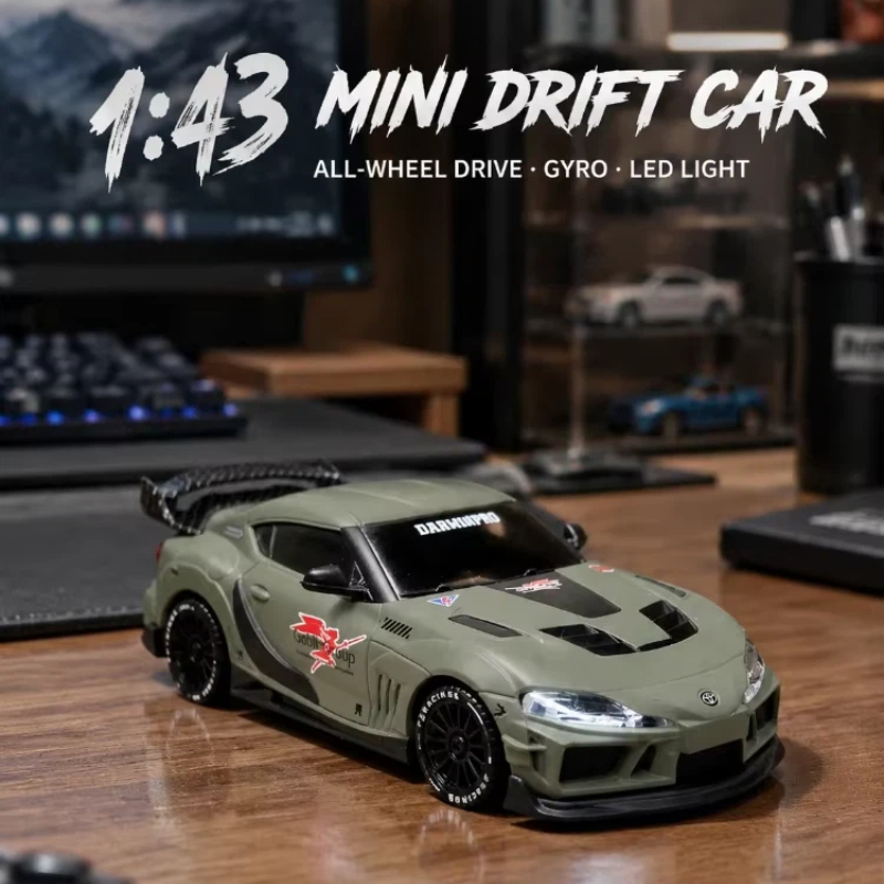 JXC 1:43 ミニRCドリフトカー 4WD ジャイロ安定 - Rc Hobby Light のレビューと価格