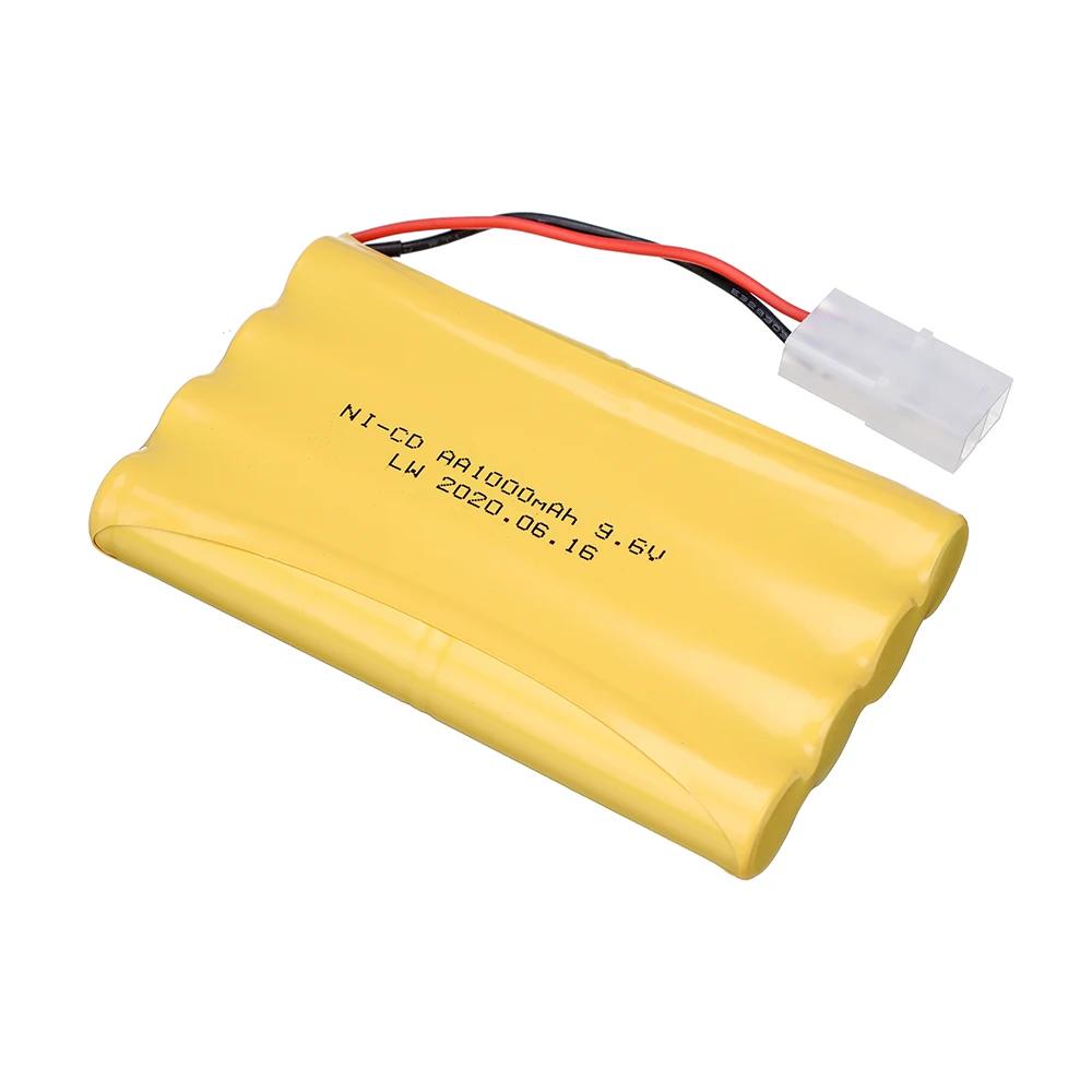 9.6V 1000mAh Ni-CD AA充電式バッテリー  - Rc Hobby Boat のレビューと価格