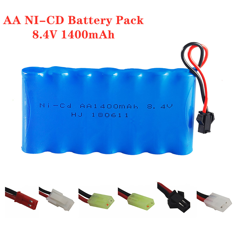 Ni-cd充電式バッテリーパック,8.4v,1400mah, - Rc Hobby Boat のレビューと価格