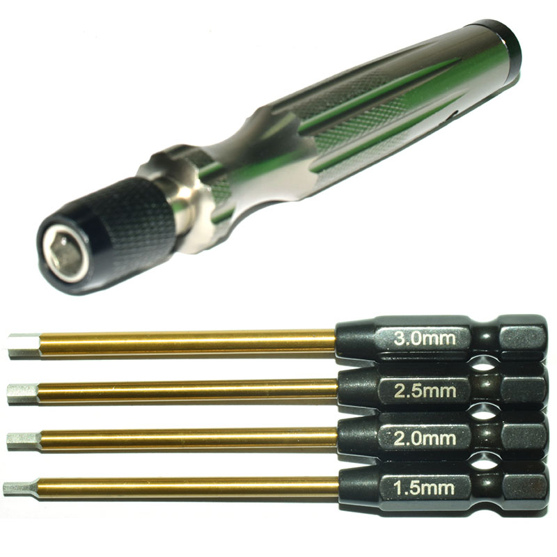1/4六角ドライバーセット RC修理ツール おもちゃのヘリコ - Rc Plane Hobby Zone のレビューと価格