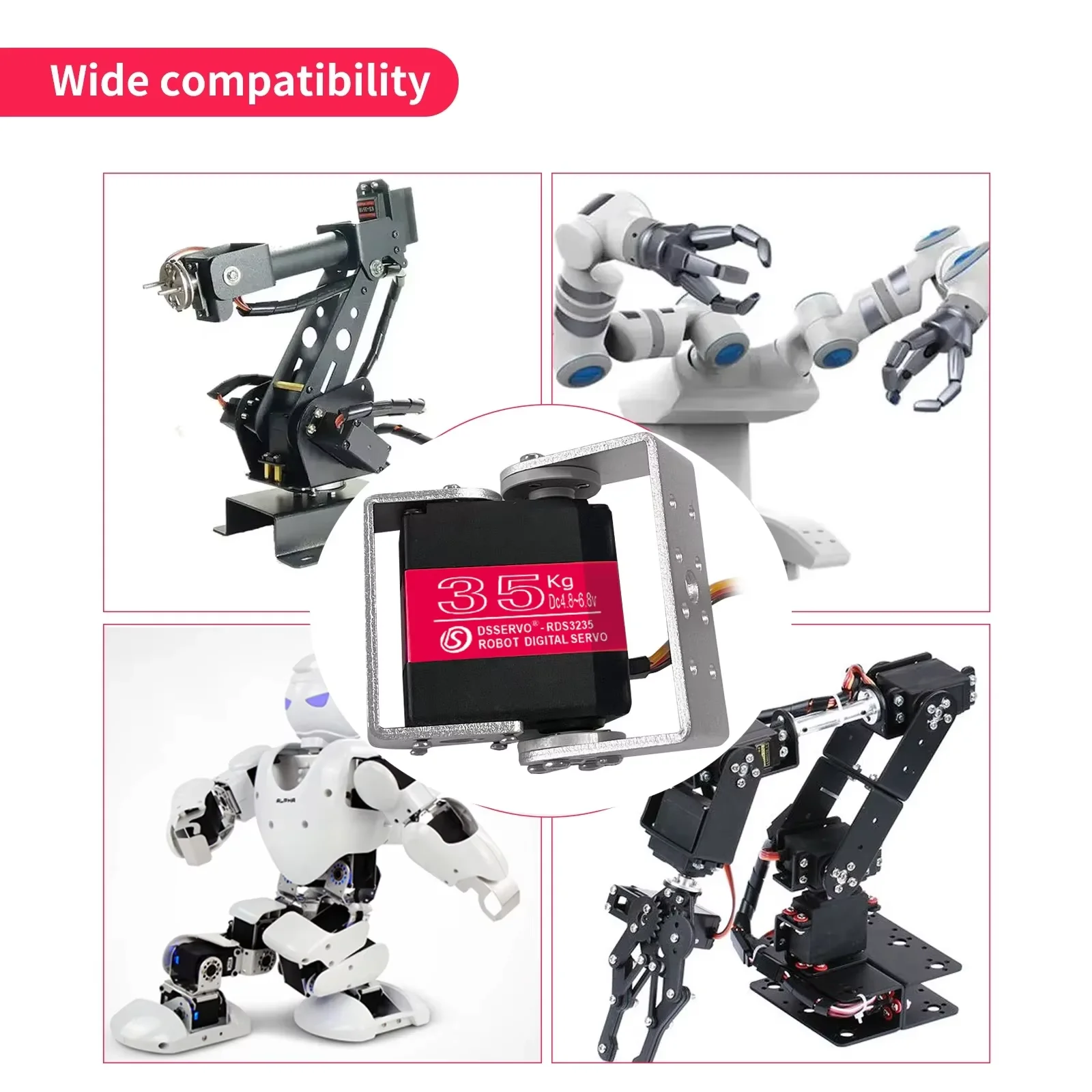1/2/4セット Dsservo RDS3235MG 35K - Servo Metal Gear のレビューと価格