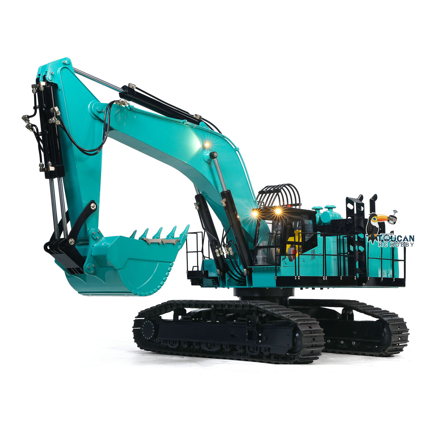 1/8スケール PC1250 RC油圧ショベル メタル製 重 - Rc Hobby Light のレビューと価格