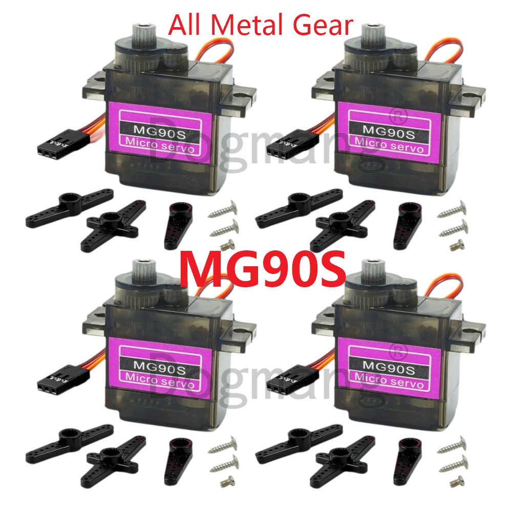 MG90S サーボ 1/2/4/10/20/50 個オールメ - Servo Metal Gear のレビューと価格