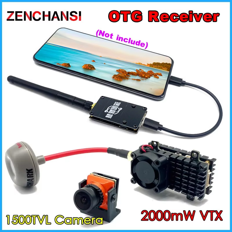 5.8G 2000MW 48CH FPV ワイヤレストランス - Rc Plane Hobby Zone のレビューと価格