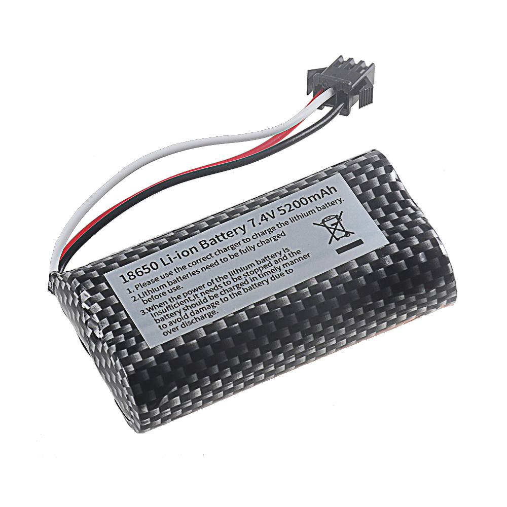 18650 リチウムイオン 7.4V 5200mAh バッテ - Rc Hobby Vehicles のレビューと価格