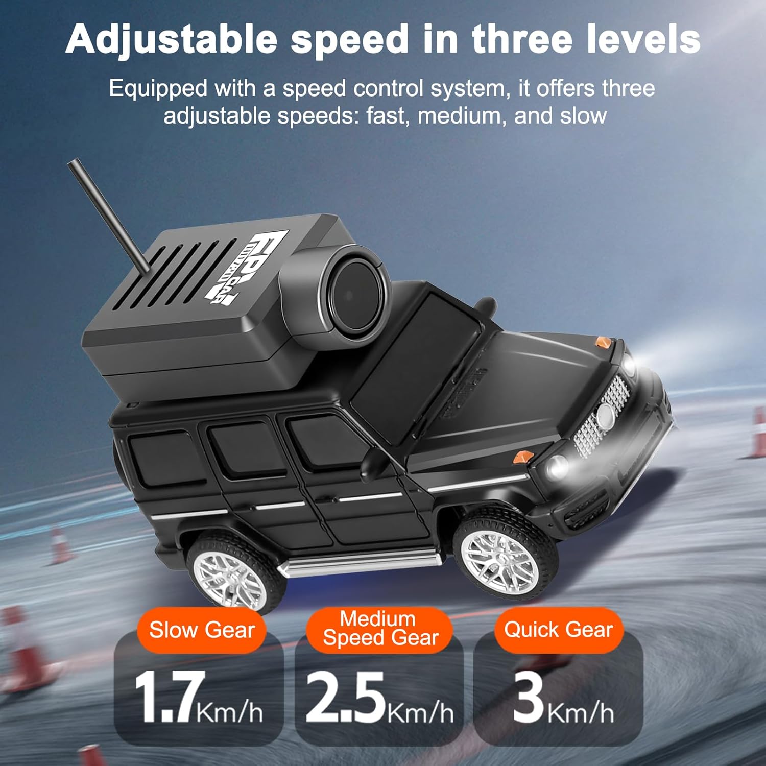 1:64スケールのFPVカメラ搭載RCドリフトカー、アプリ経 - Rc Hobby Light のレビューと価格