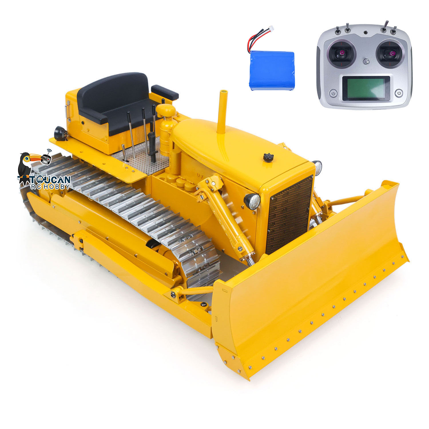 1/14 D7油圧RCブルドーザーRTR CNCボディ、ライ - Rc Hobby Light のレビューと価格