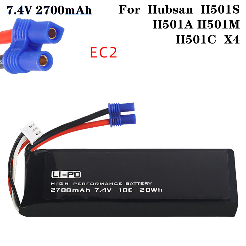 7.4V 2700mAh 10C オリジナルバッテリー Hu - Rc Hobby Helicopter のレビューと価格