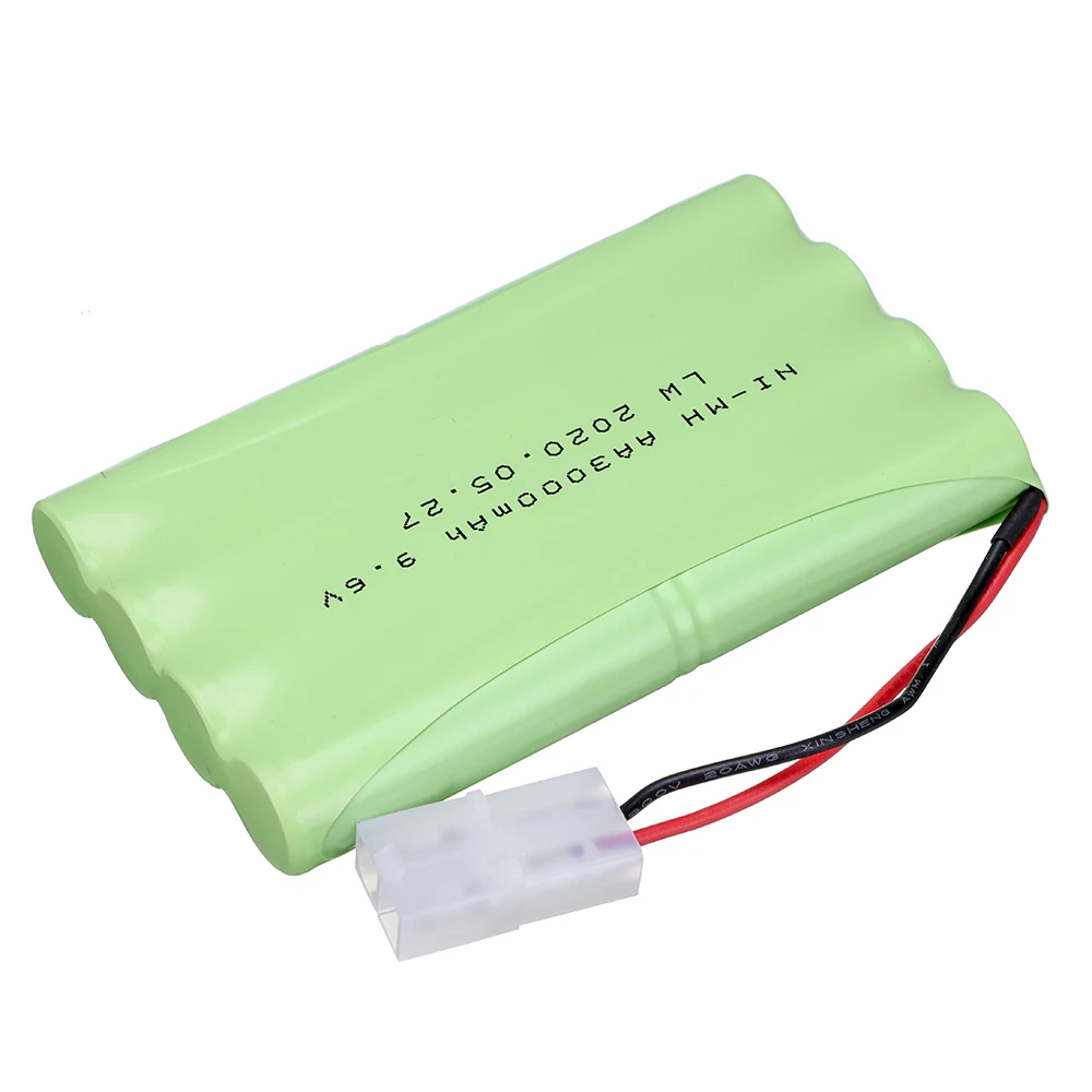 9.6V 3000mah NiMHバッテリーまたは9.6V充 - Rc Hobby Light のレビューと価格